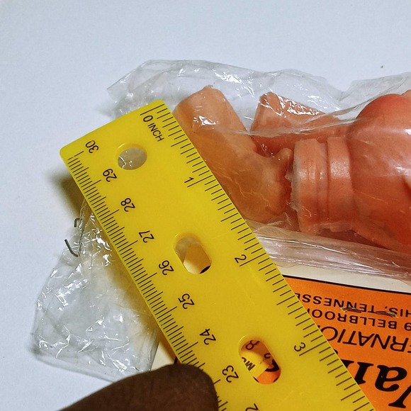 Vtg Wang's Baby Doll Head & Hands Sucking Thumb New Blue Eyes Rubber/Vinyl - Picture 9 of 10